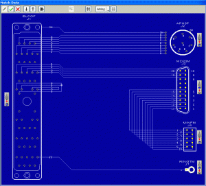 harness testing - generated schematic